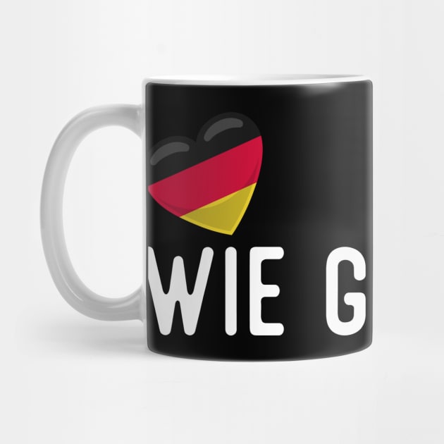 German Wie geht’s? by SunburstGeo